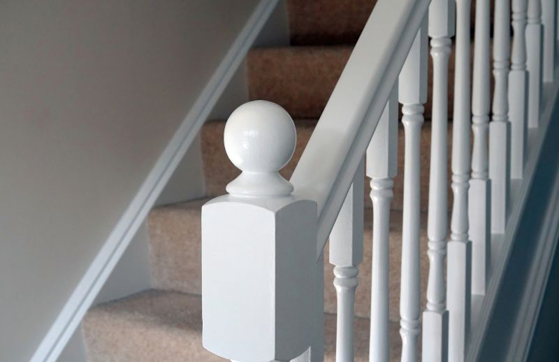 Stairwell Renovation in Conroe, TX